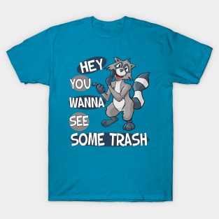 Hey You Wanna See Some Trash Raccoon T-Shirt